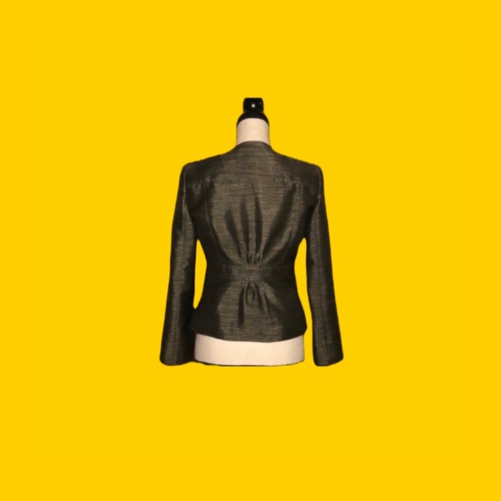 BURBERRY Army-inspired metallic vintage blazer - Picture 2 of 10